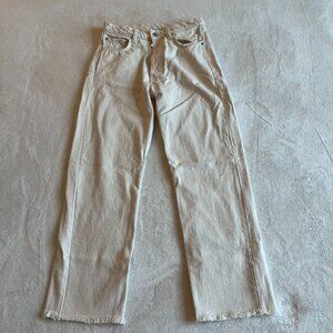 Djerf Avenue Relaxed Jeans Cream